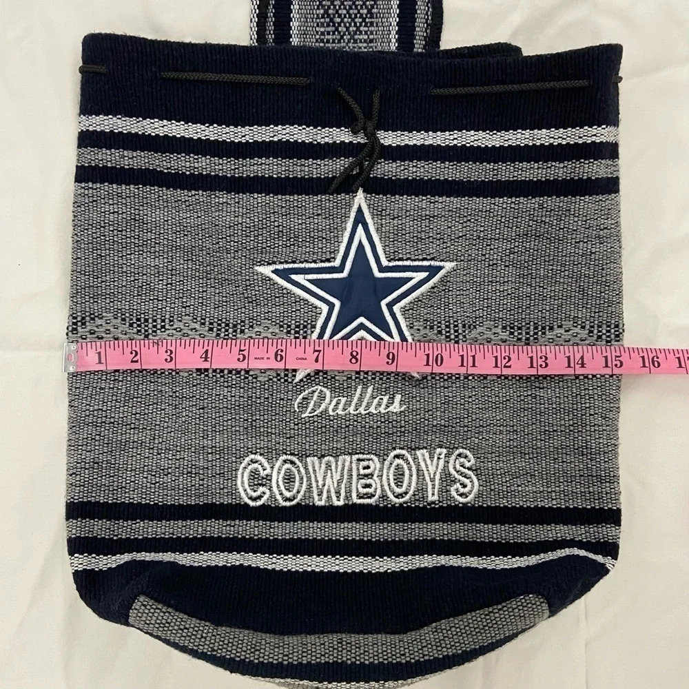 NFL DALLAS COWBOYS TEAM Baja Backpack and Neck Chain Star Sporty Football Fan